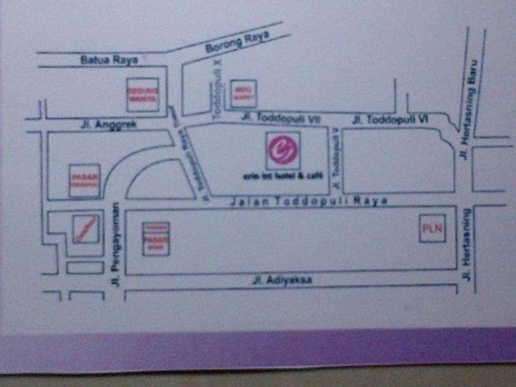 Erin Int Hotel Makassar Exterior foto
